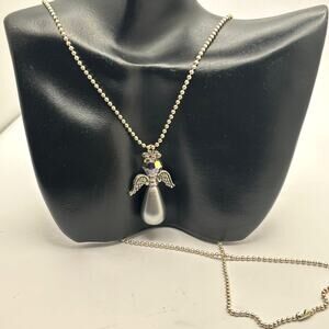 Silver Angel Necklace